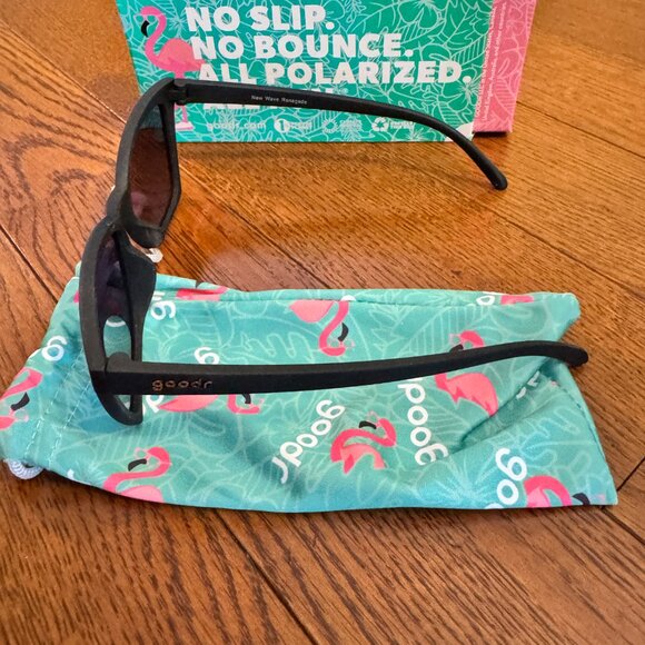 goodr sunglasses new wave renegade - Pop G G00312-PG-BK1-GR
